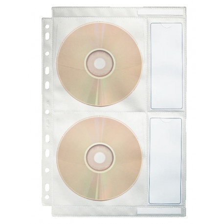 Folie protectie A4 pentru CD Esselte