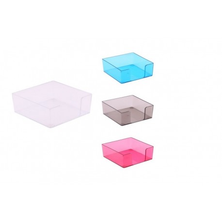 Suport plastic pentru cub hartie 90x90mm
