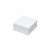Cub hartie alba 9x9cm, 800 file/set