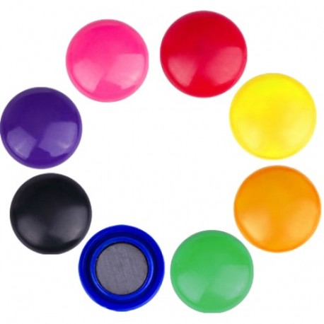 Magneti whiteboard 30mm, diferite culori