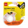 Dispenser cu banda adeziva Invisible 18mm x 7.62m Deli