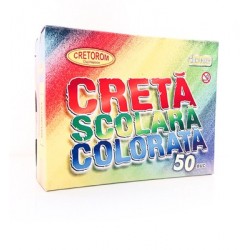 Creta color rotunda 50 buc/set