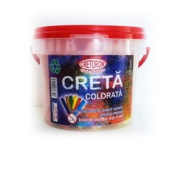 Creta color rotunda 50 buc/galetusa