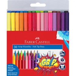 Carioca 30 culori Grip Faber-Castell