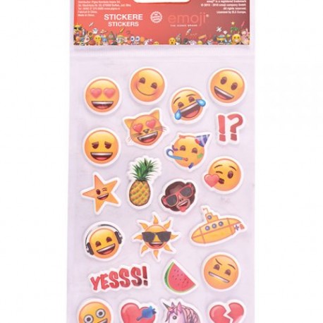Stickere pop-up Emoji