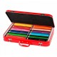 Cutie metal 144 creioane colorate Jumbo Faber-Castell