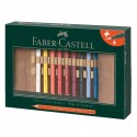 Rollup 18 Creioane Colorate A.Durer Magnus si Accesorii Faber-Castell