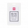 Ecuson vertical silicon carduri 54x90mm Deli