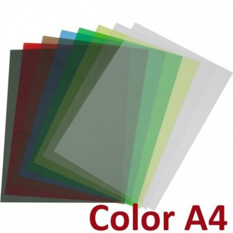 Coperti indosariere transparent color A4
