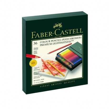 Creioane Colorate 36 Culori Cutie Studio Polychromos -Castell