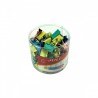 Clip hartie 15 mm culori asortate 60buc/cutie