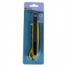 Cutter mic cu sina metalica, rubber grip si sistem autoblocare