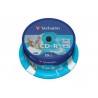 VERBATIM CD-R AZO 700MB 52X WIDE PRINTABLE SURFACE ID BRANDED
