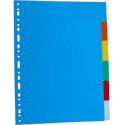 Separatoare carton color 10 culori/set Optima