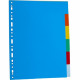 Separatoare carton color 24 culori/set Optima