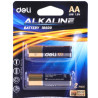 Baterii alcaline R6 AA 2/set Deli