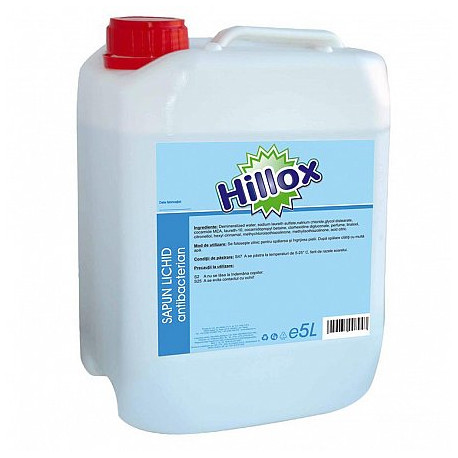 Sapun lichid antibacterian 5L Hillox
