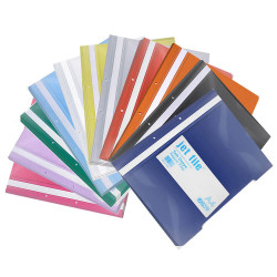 Dosar plastic cu sina si perforatii A4 50/set Jetfile