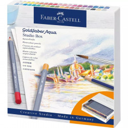 Creioane Colorate Aquarelle 40 Culori Goldfaber Studio Faber-Castell