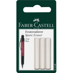 Radiera pentru creion Grip Plus Faber-Castell