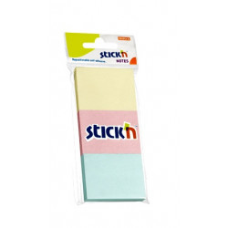 Notes autoadeziv 38x51mm 3 culori pastel Stick'n
