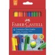 Carioca 6 culori Jumbo Faber-Castell