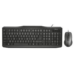 Tastatura + mouse cu fir Trust ClassicLine