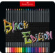 Creioane Colorate 24 Culori Cutie Metal Black Edition Faber-Castell