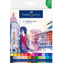 Set 24 markere solubile 2 capete Candy Shop Goldfaber Faber-Castell