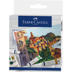 Culori ulei 24 culori 20ml Faber-Castell