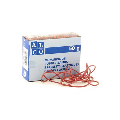 Elastice pentru bani 50g/cutie D 85 x 1,5mm Alco