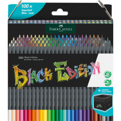 Creioane Colorate 100 Culori Black Edition Faber-Castell