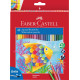 Creioane colorate 48 culori Acuarela Faber-Castell