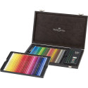 Cutie lemn 48 creioane colorate Polychromos Faber-Castell