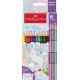 CCreioane colorate 13 culori Unicorn Faber-Castell