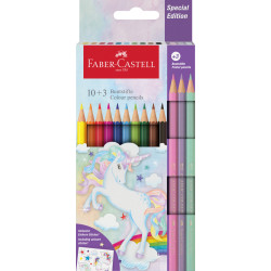 CCreioane colorate 13 culori Unicorn Faber-Castell