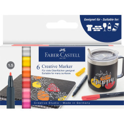 Set 6 marker Creative Summer Faber-Castell