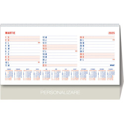 Calendar de birou triptic