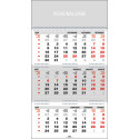 Calendar de perete triptic pliat Ego