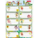 Etichete scolare 30 buc/set Faires Tanex
