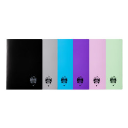 Caiet A5 80 file coperta plastic Daco