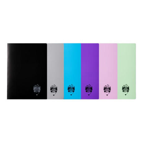 Caiet A5 48 file coperta plastic Daco