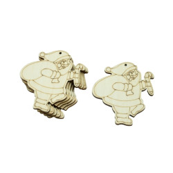 Accesorii creatie lemn Mos Craciun ColorArte