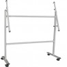 Stand reglabil mobil pentru tabla magnetica