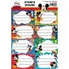 Etichete scolare Mickey Mouse