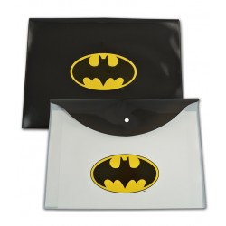 Mapa plastic cu buton Batman
