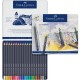 Creioane Colorate 24 Culori Goldfaber Cutie Metal Faber-Castell