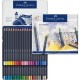 Creioane Colorate 48 Culori Goldfaber Cutie Metal Faber-Castell